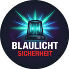 Logo Blaulichtsicherheit - Versicherungsschutz für die ganze Blaulicht-Familie